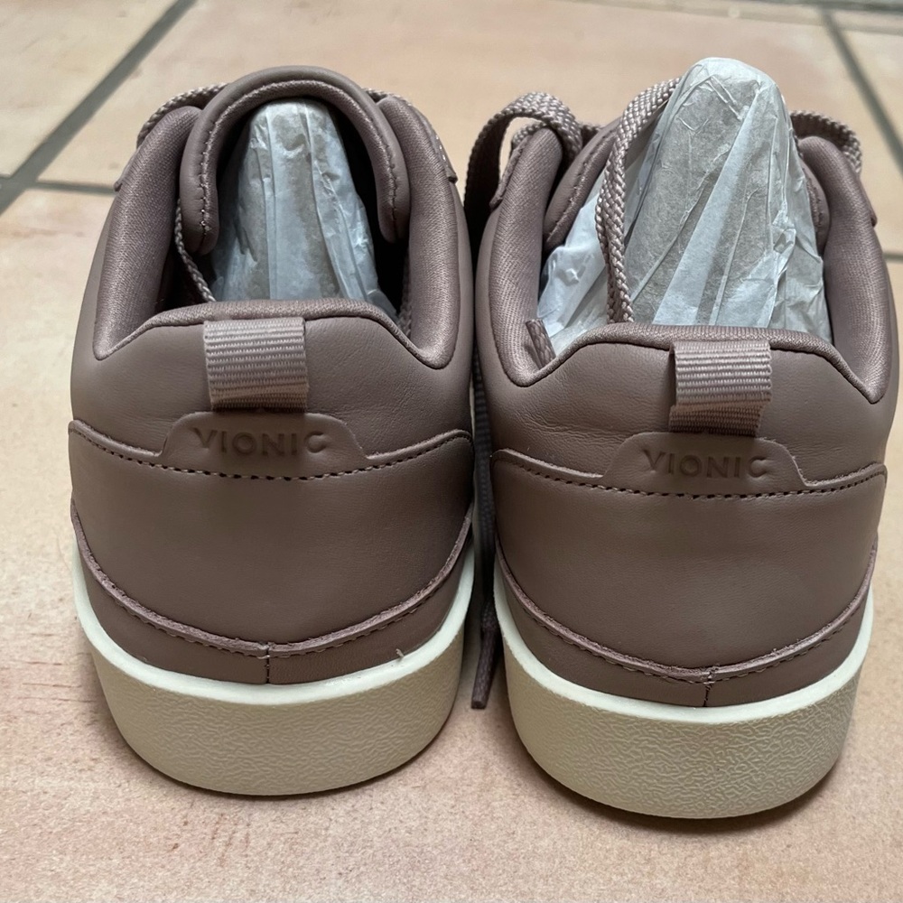 Vionic Women's Sneakers in Taupe or Light Mauve - Picture 8 of 10